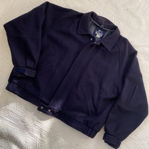 Vintage Woolrich Navy Wool Jacket